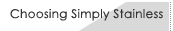 Choosing Simply Stainless